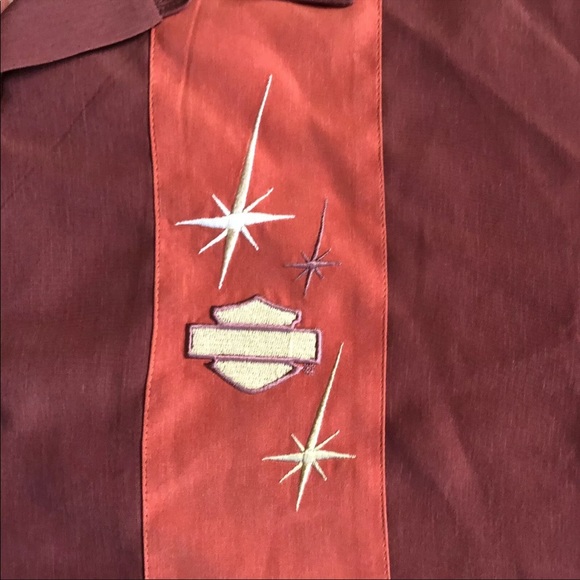 Harley Davidson Vintage Style Button Up - Picture 3 of 10
